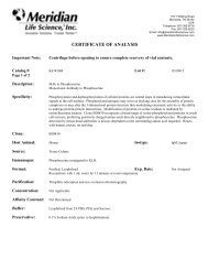 K67430M - Antibodies, Antigens, Blocking agents from Meridian Life ...