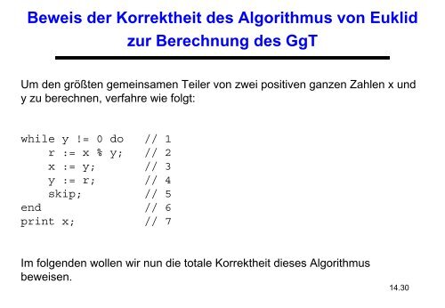 Partielle Berechenbarkeit