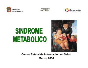 sindrome metabolico - SecretarÃ­a de Salud - Gobierno del Estado de ...