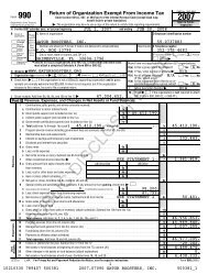 2007 IRS Form 990 - Gator Boosters, Inc.