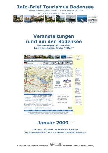 Info-Brief Tourismus Bodensee - IDC Information Download Center ...