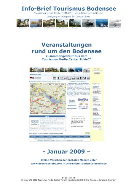 Info-Brief Tourismus Bodensee - IDC Information Download Center ...