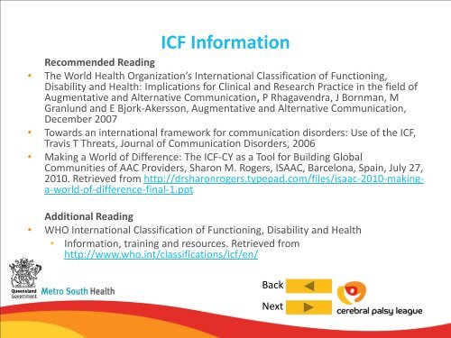 AAC Framework: A resource to support device prescription