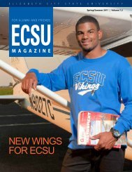 ECSU Magazine - Elizabeth City State University