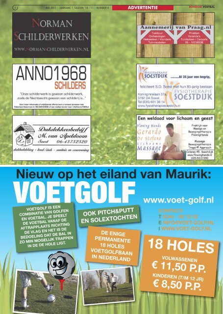 Seizoen 2010/2011 nummer 4 - Rondom Voetbal