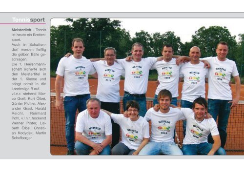 SGN Nr. 156 â Okt. 2010 - TC Schattendorf