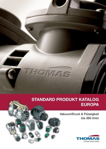 STANDARD PRODUKT KATALOG EUROPA Vakuum ... - Rtpumps.ch