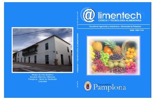 ALIMENTECH vol 5#2.cdr - Universidad de Pamplona