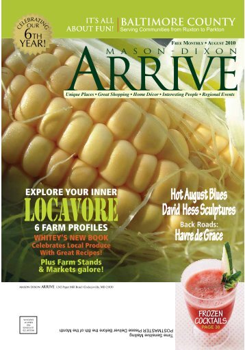 Locavore - Mason Dixon Arrive Magazine