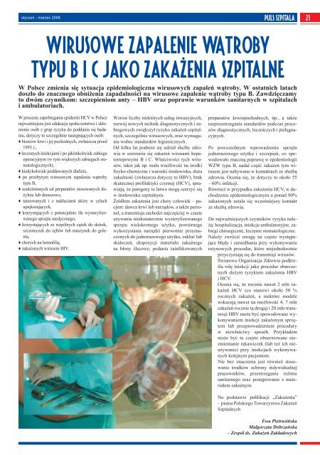 Puls Szpitala nr 19 - WojewÃ³dzki Szpital Specjalistyczny w Olsztynie