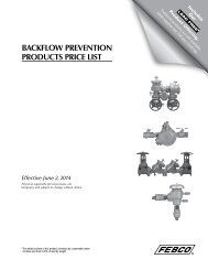 backflow prevention products price list - Backflow Supply
