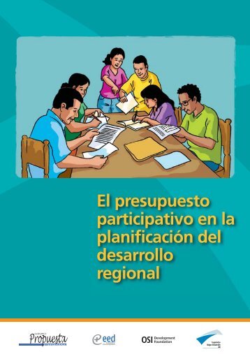 El Presupuesto Participativo en la planificaciÃ³n del desarrollo regional