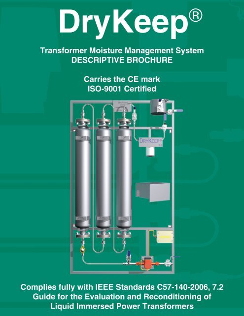 Transformer Moisture Management System ... - Drykeep USA