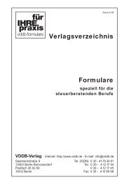 Verlagsverzeichnis Formulare