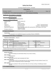 Tech. Data Sheet Ensan Rinse - Enders Colsman AG