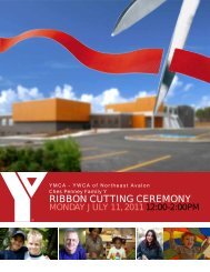 RIBBON CUTTING CEREMONY - the YMCA of Northeast Avalon