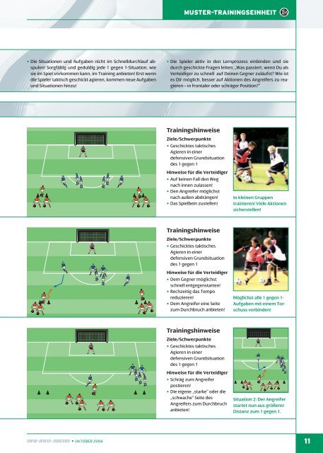 1 gegen 1 - Defensive