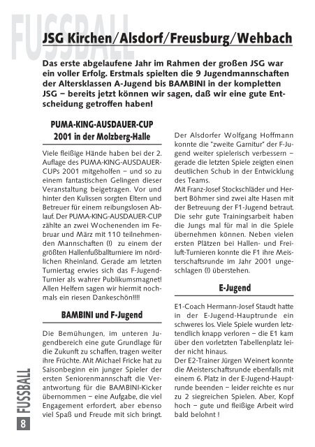 fussball - VfL Kirchen