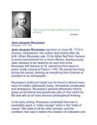 Jean-Jacques Rousseau