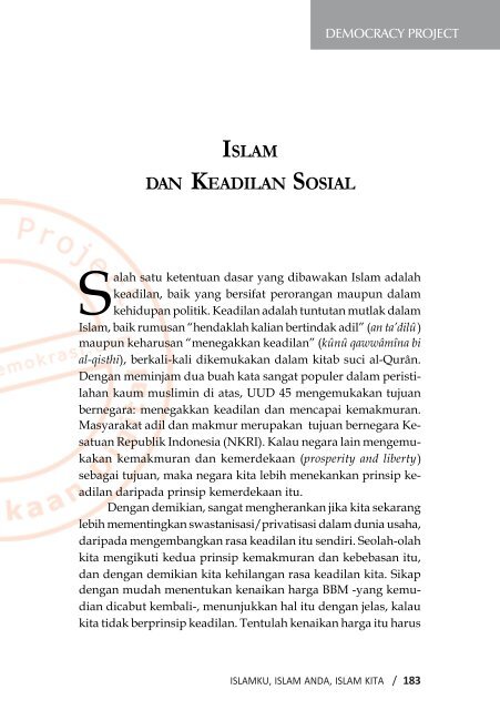 islam - Democracy Project