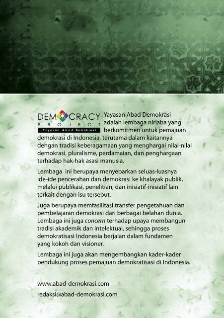 islam - Democracy Project