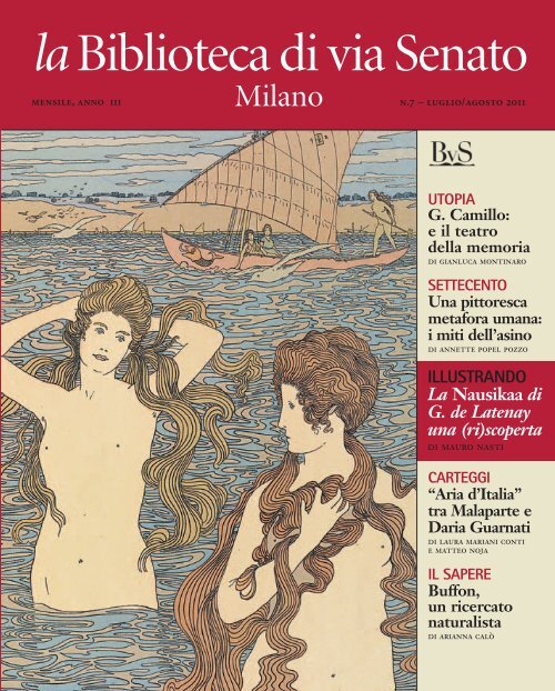 Scarica l'edizione di Luglio / Agosto - Fondazione Biblioteca di via ...