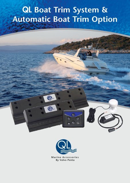 QL Boat Trim System & Automatic Boat Trim Option