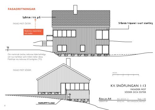 Exempelritningar för nybyggnad av enbostadshus - Mittbygge.se