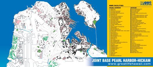 joint base pearl harbor hickam map Joint Base Pearl Harbor Hickam Hawaii Navy Mwr