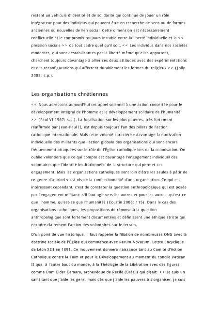 Le comportement des Ong engagees dans l'aide humanitaire: selon ...