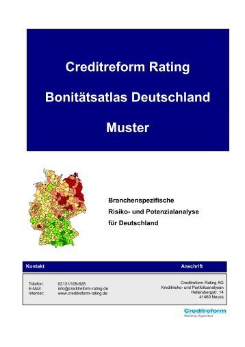 Bonitätsatlas - Creditreform Rating AG