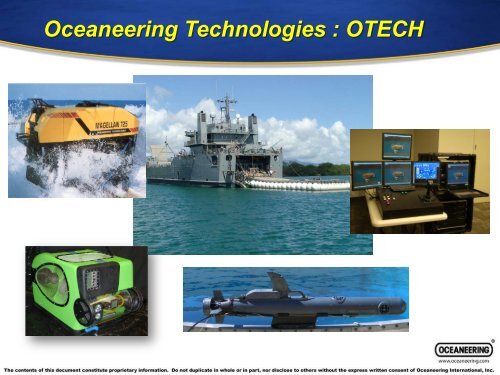 Oceaneering Technologies : OTECH