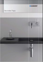 geberit decorative basin taps brochure (150kb) - Tiles2Taps