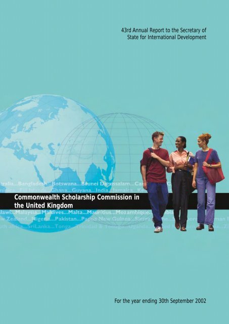 43rd Annual Report - Commonwealth Scholarship Commission in ...