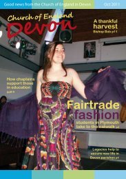 October - Fairtrade Fashion - Diocese of Exeter