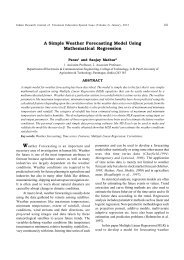 A Simple Weather Forecasting Model Using ... - Seea.org.in