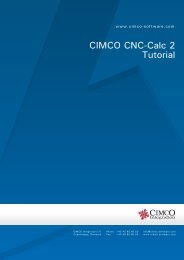 CIMCO CNC-Calc 2 Tutorial 1