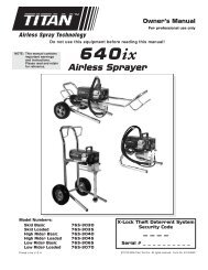 640ix - Paint Sprayers, HVLP Sprayers, Powered Rollers