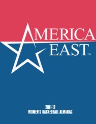2011 Almanac - America East Conference