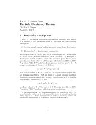 Stat 8112 Lecture Notes The Wald Consistency Theorem Charles J ...