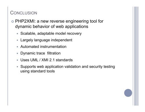 automated reverse engineering of uml sequence ... - FBK | SE