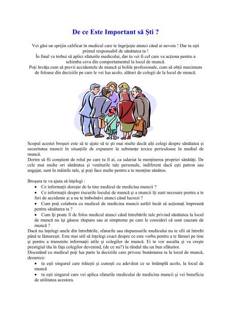 ghidul sănătăţii salariatului - Agenţia Europeană pentru Securitate şi ...