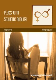 Newsletter Dezember 2011 - Plattform sexuelle Bildung