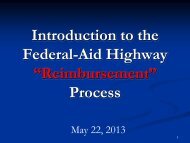 Federal Aid 101 Workshop PPT presentation - New York ...