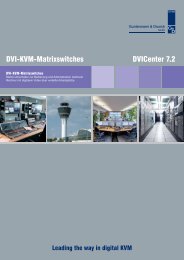 DVICenter System - Guntermann und Drunck GmbH