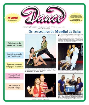 Ed. 168 - Nov/2009 - Agenda da DanÃ§a de SalÃ£o Brasileira