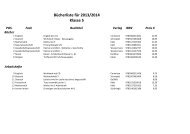 Schulbuchlisten 2013/14 als pdf - Gesamtschule Orscholz