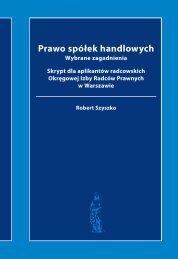 Prawo spÃ³Åek handlowych [ podrÄcznik- skrypt- 2011]