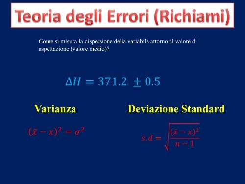 T - Dipartimento di Scienze Chimiche