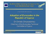 Adoption of Eurocodes in the Republic of Cyprus